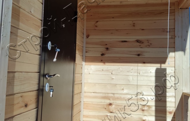 4 Брусовая баня Б-18, 6х4м, 24М²,  Ленинградская область, Гатчинский район, КП Графская Славянка (6)